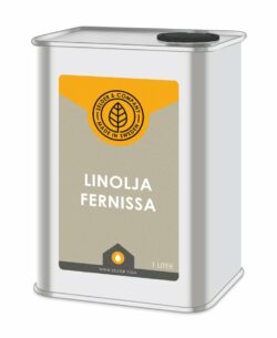 Linolja fernissa är en torkande olja som används för polering av oljebehehandlat trä