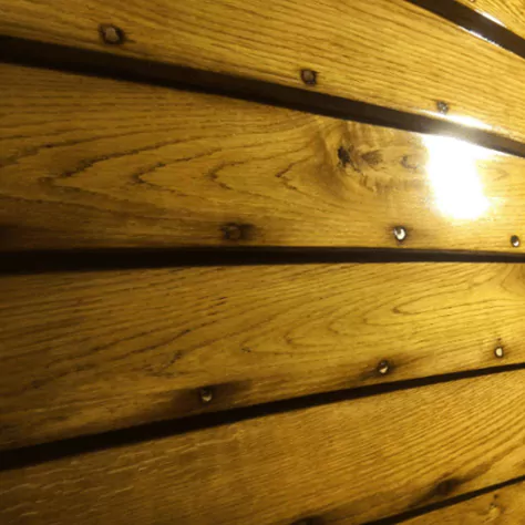 Impregnate with base oil and polish with linseed oil varnish.